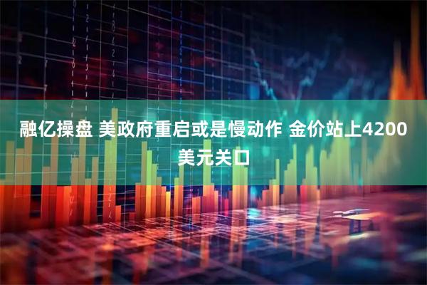 融亿操盘 美政府重启或是慢动作 金价站上4200美元关口