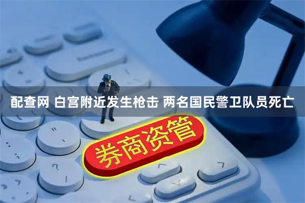配查网 白宫附近发生枪击 两名国民警卫队员死亡