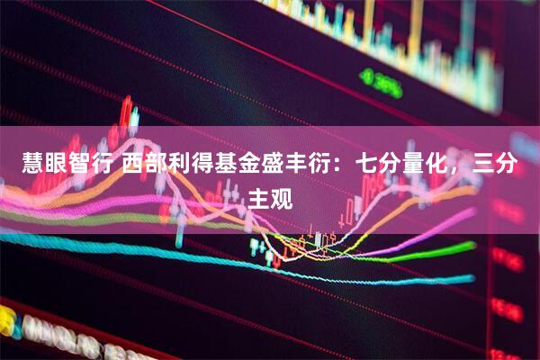 慧眼智行 西部利得基金盛丰衍：七分量化，三分主观